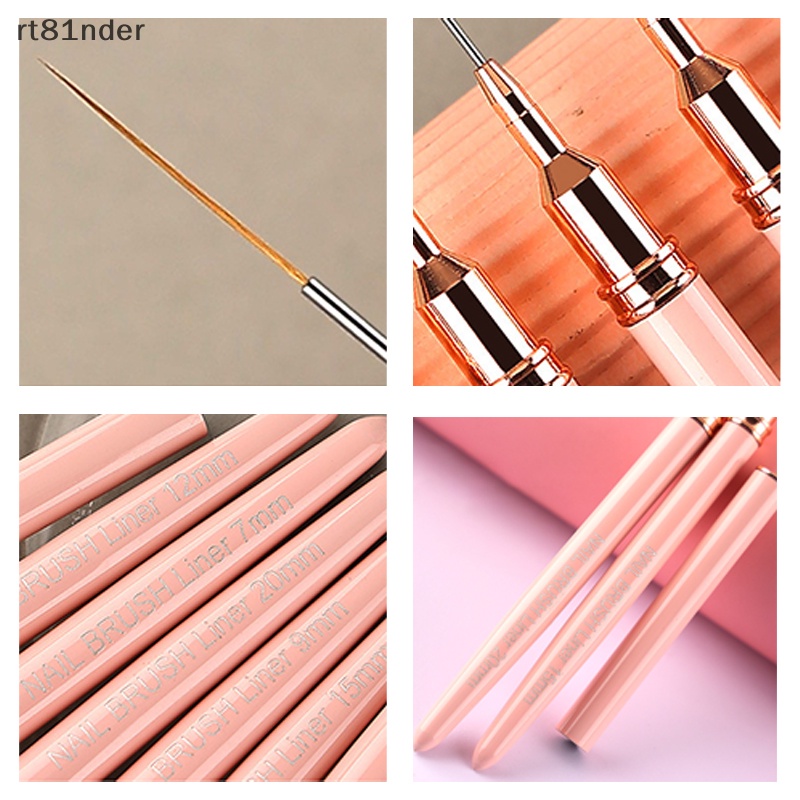 Cọ Vẽ Trang Trí Móng Tay Nghệ Thuật 7 / 9 / 12 / 15 / 20mm