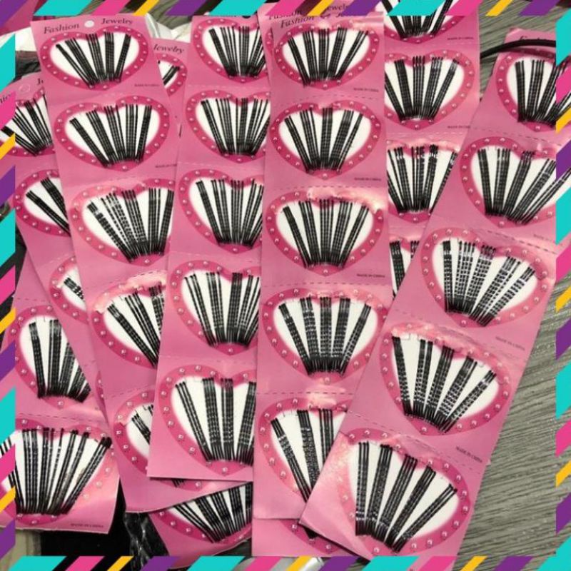 Cặp ghim tóc ,ghim tăm dây 5 ô 90 chiếc