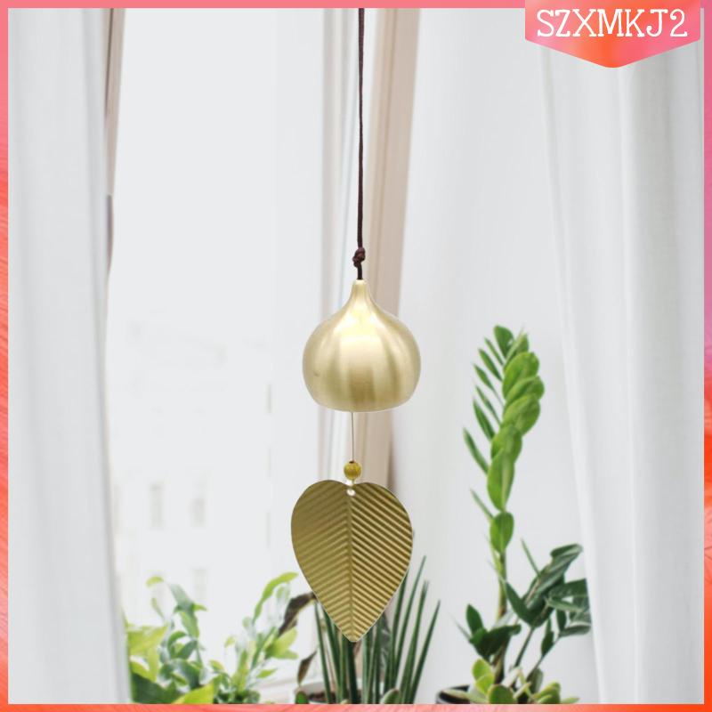 Chuông Gió Bằng Đồng Thau Treo Trang Trí Nhà Cửa / Sân Vườn / Xe Hơi Kiểu Nhật Bản