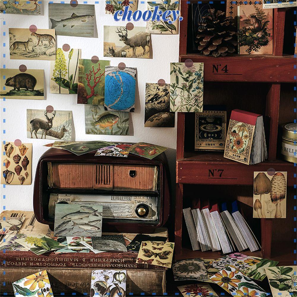 CHOOKEY Sticker Chữ Cái Dán Trang Trí Nhật Ký Sáng Tạo