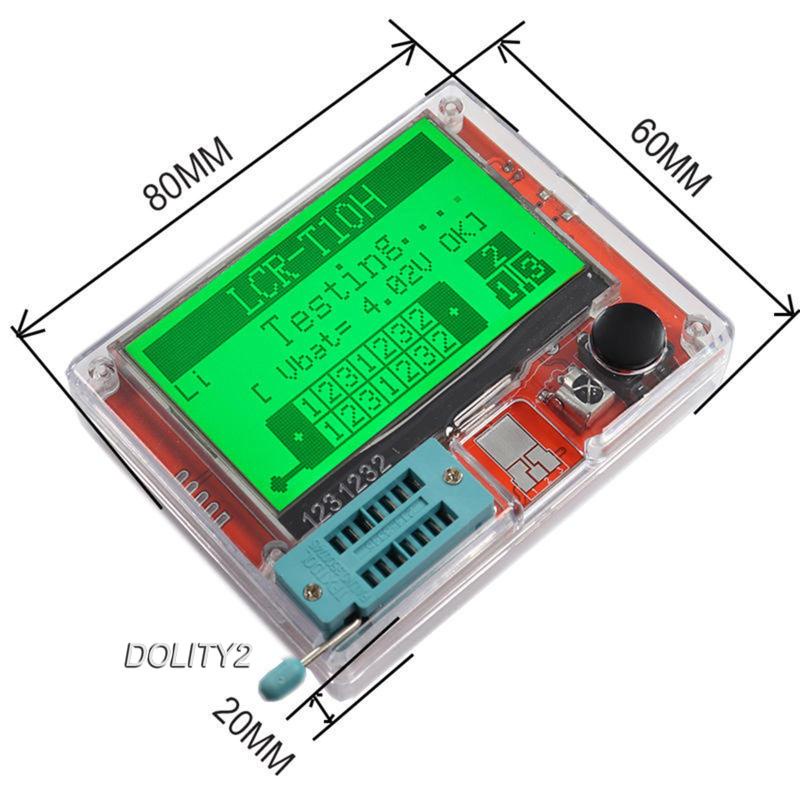 Thiết Bị Kiểm Tra Bóng Bán Dẫn Màn Hình LCD 3.7V Npn mos Esr T10H Cho Mosfet Thyristor Igbt mos