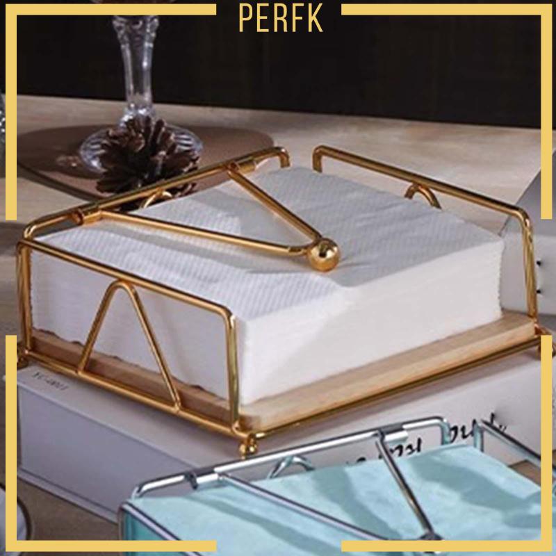 Giá Đỡ Khăn Giấy Để Bàn Hình Vuông Bằng Sắt Sáng Tạo Trang Trí Nhà Hàng