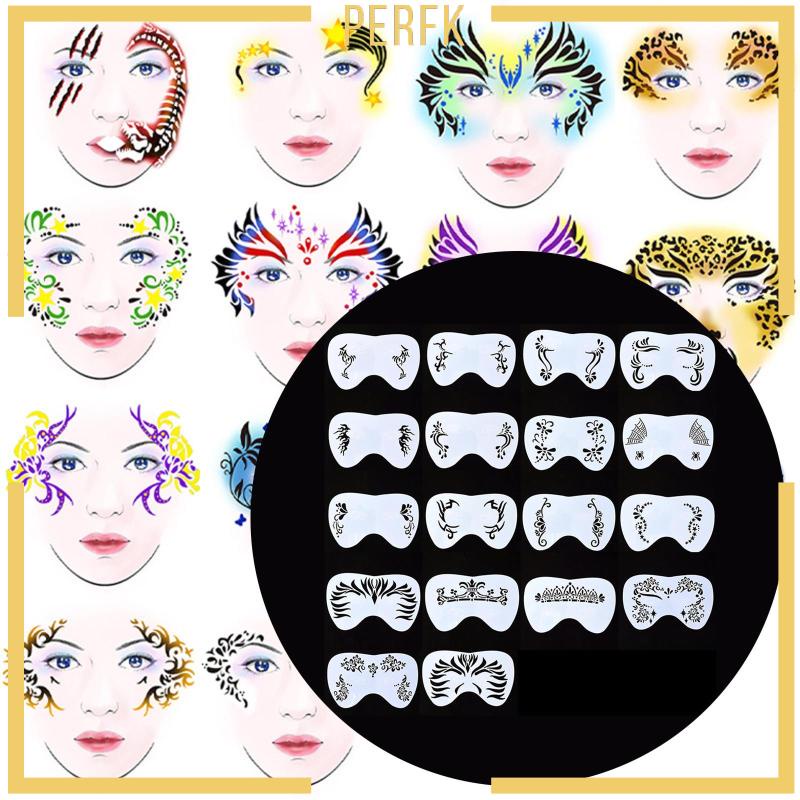 Khuôn Vẽ Mặt Trang Điểm Có Thể Tái Sử Dụng