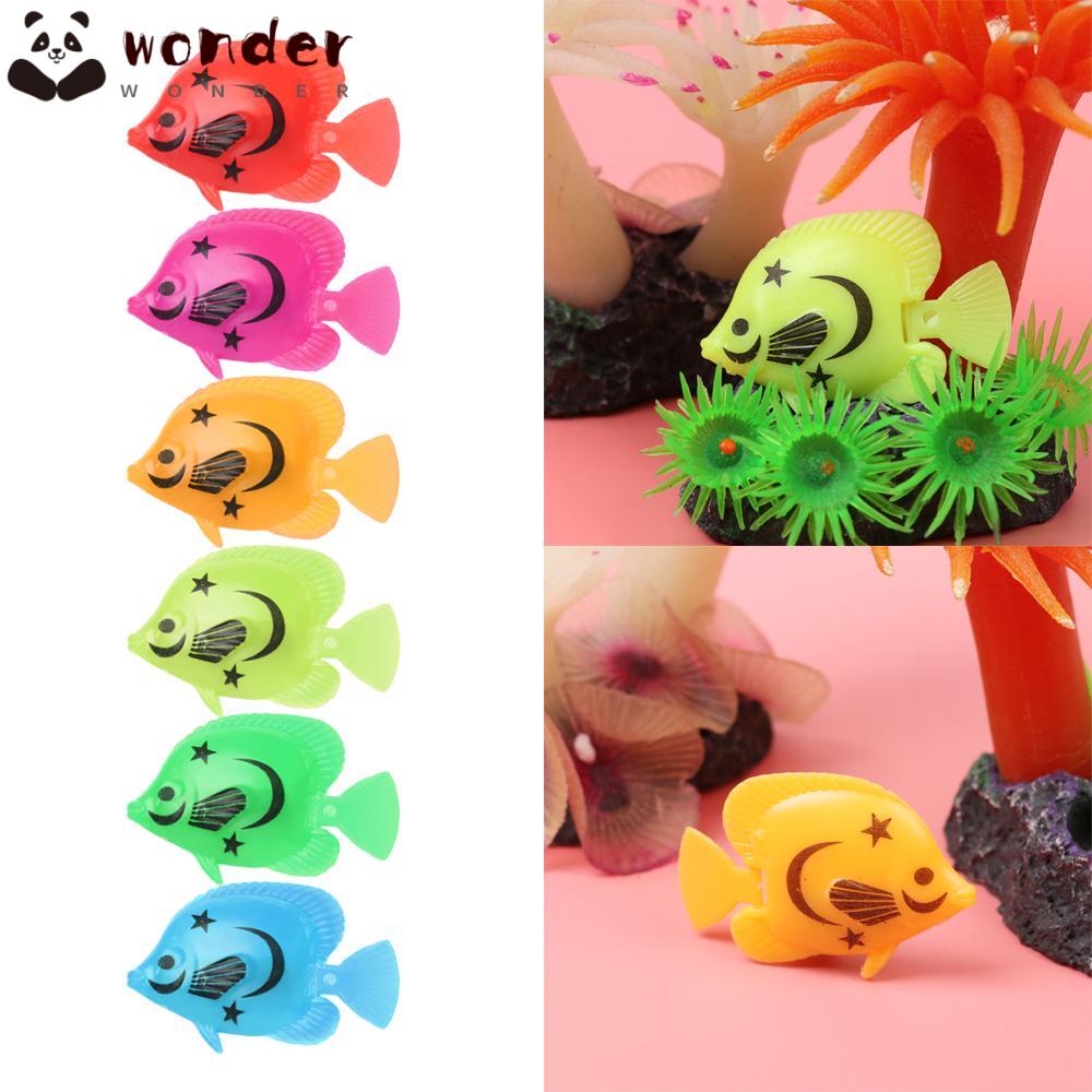 WONDER Set 10 Cá Giả Trang Trí Bể Cá