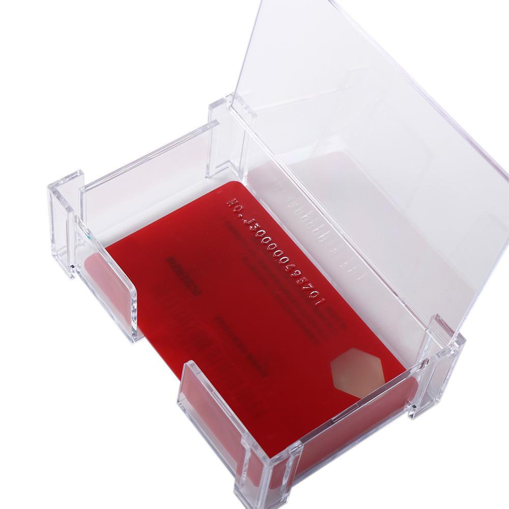 Hộp Đựng Ảnh Trong Suốt In Hình Anime REBUY1 Đơn Giản