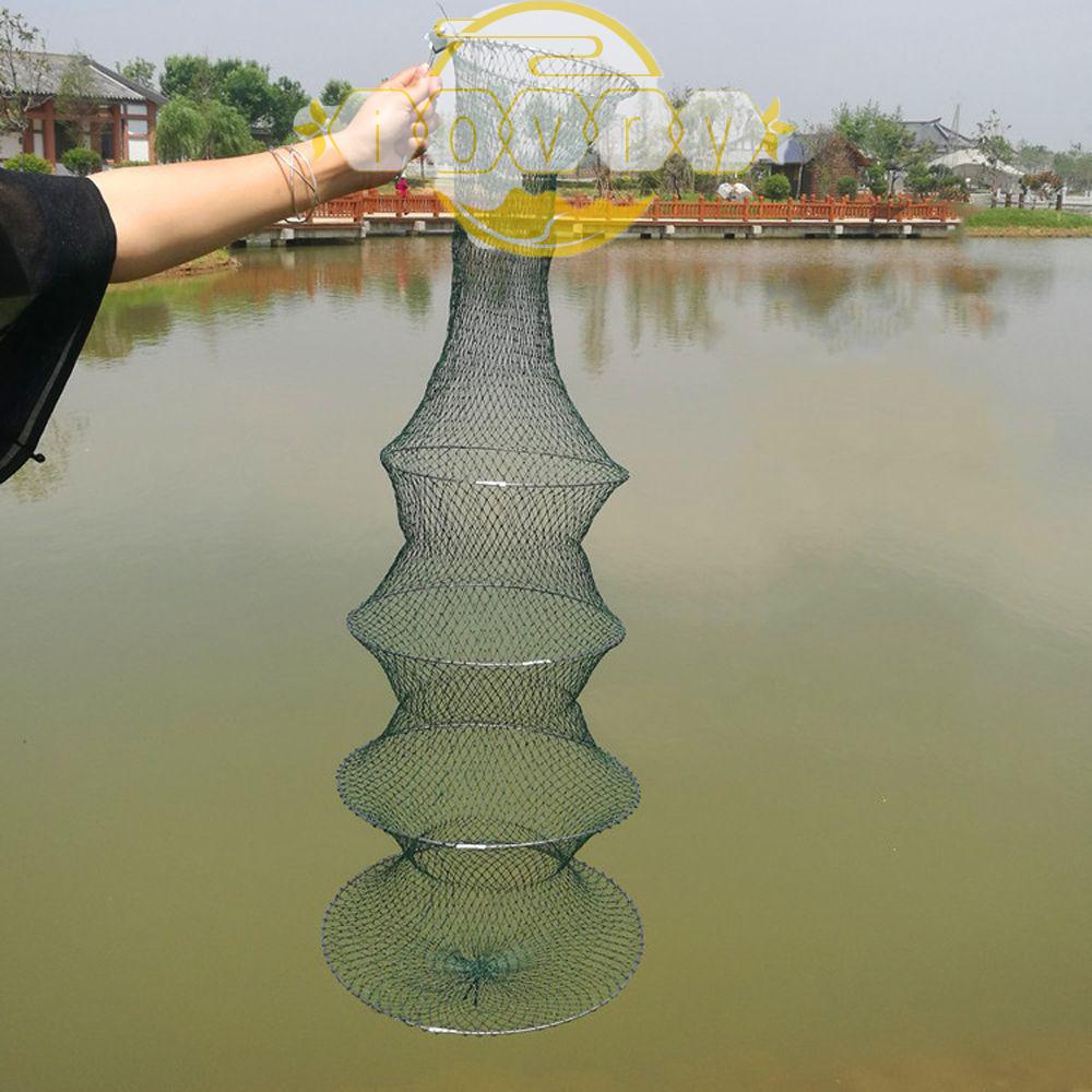 IVORY Lưới Bắt Cá Tôm Bằng Thép Mềm Có Thể Gấp Gọn Tiện Dụng