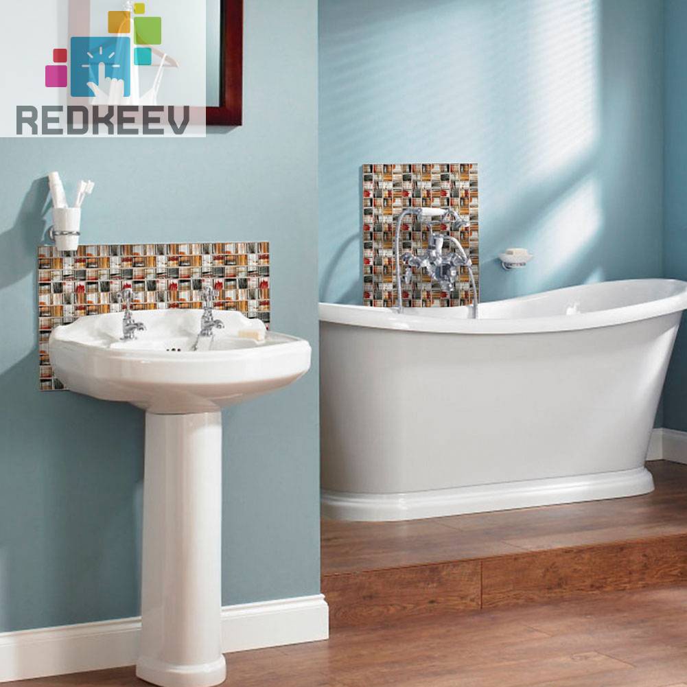 Bộ 20 Miếng Dán Tường 3D Chống Thấm Nước