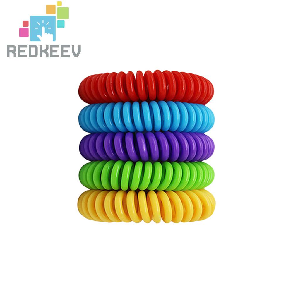 Bộ 15 Vòng Đeo Tay Chống Muỗi Không Độc Hại Tiện Dụng