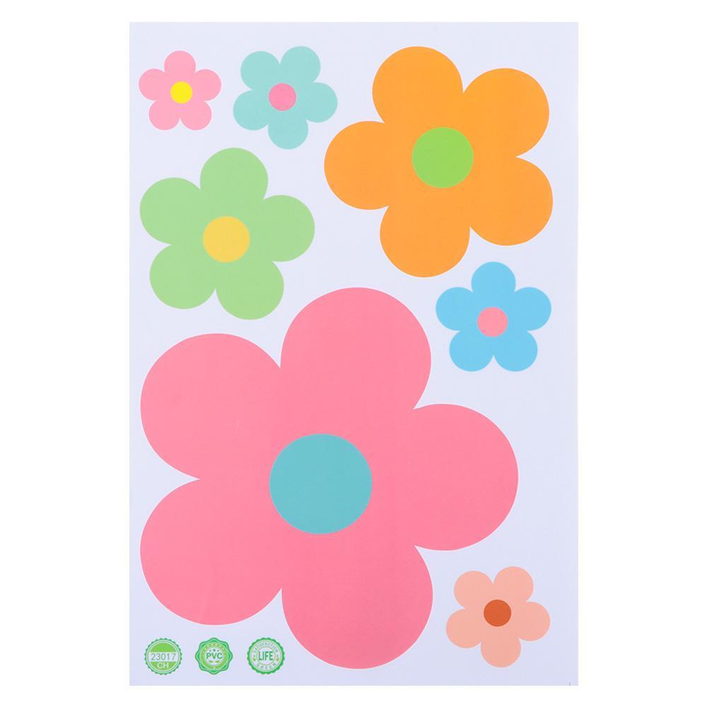 CHOOKEY Set 63 Miếng Gỗ Hình Bông Hoa Trang Trí Thủ Công