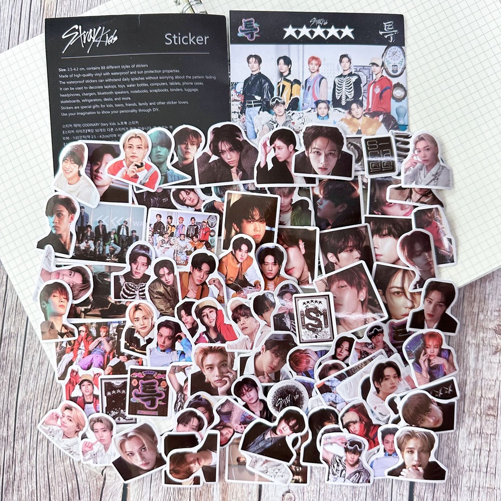 Stray Kids Album 5-STAR & MANIAC & ODDINARY Sticker StrayKids Phone Luggage Laptop Decor Stickers