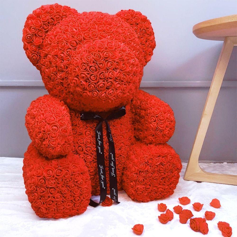 AVALENTINE Gấu Bông Hoa Hồng 18 / 25 / 30CM Lãng Mạn Cao Cấp