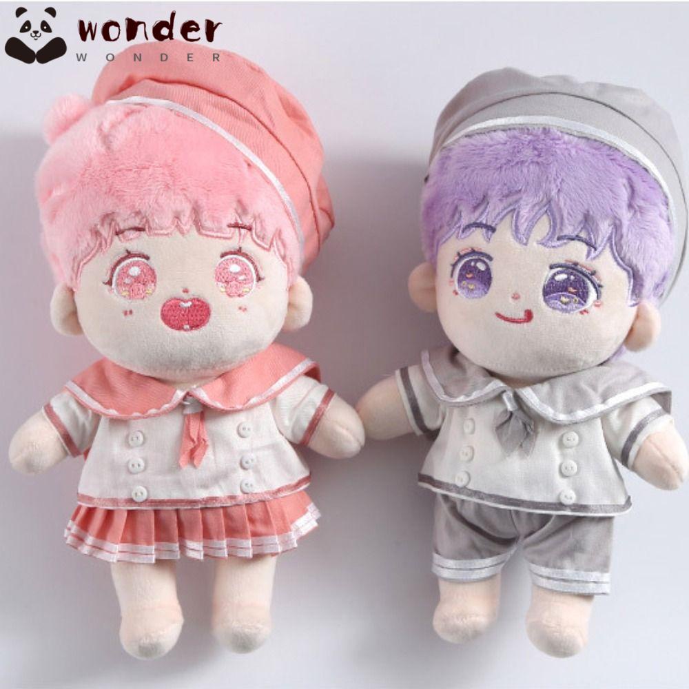 WONDER Nón Vành Tròn Dễ Thương Cho Búp Bê 15cm / 20cm