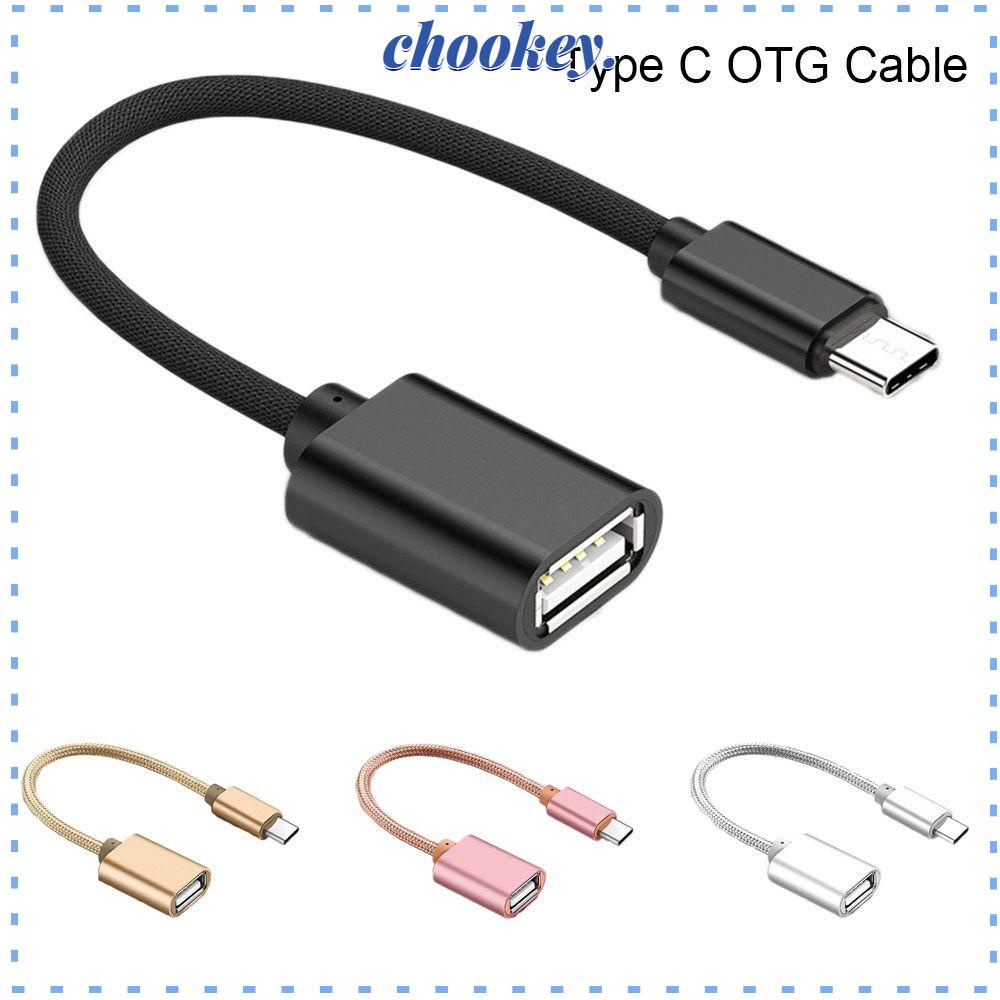 CHOOKEY Dây Cáp OTG Type C 10cm Cho Điện Thoại / Máy Tính Bảng / Laptop