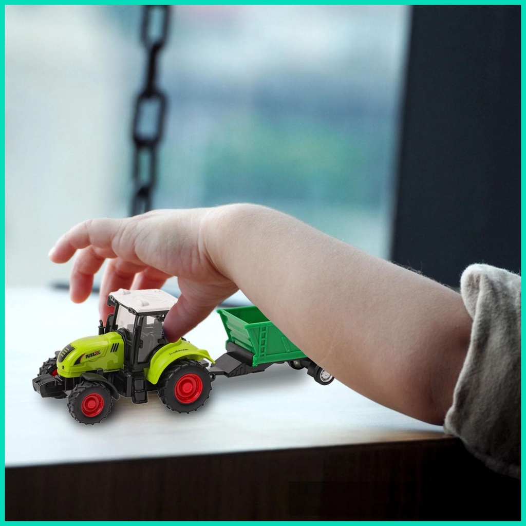 Xe Kéo Đồ Chơi Mini Chạy Pin Vui Nhộn Cho Bé Trai