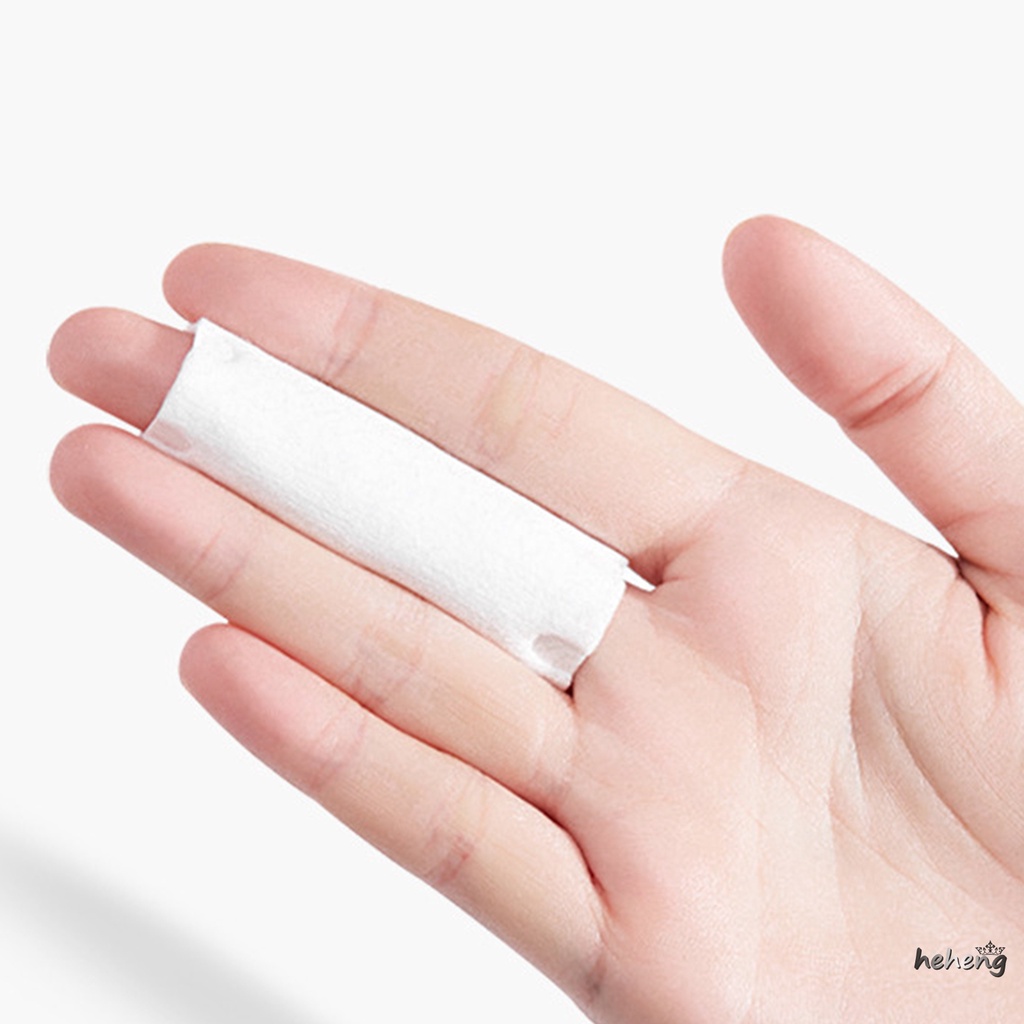 Hộp 222 Miếng Bông Trang Điểm Hai Mặt Mềm Mại Không Độc Hại