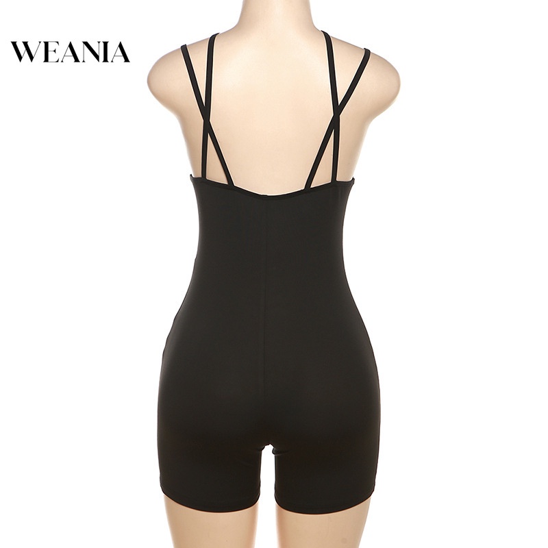 Bộ Áo Liền Quần Hở Vai Hở Lưng Dành Cho Nữ