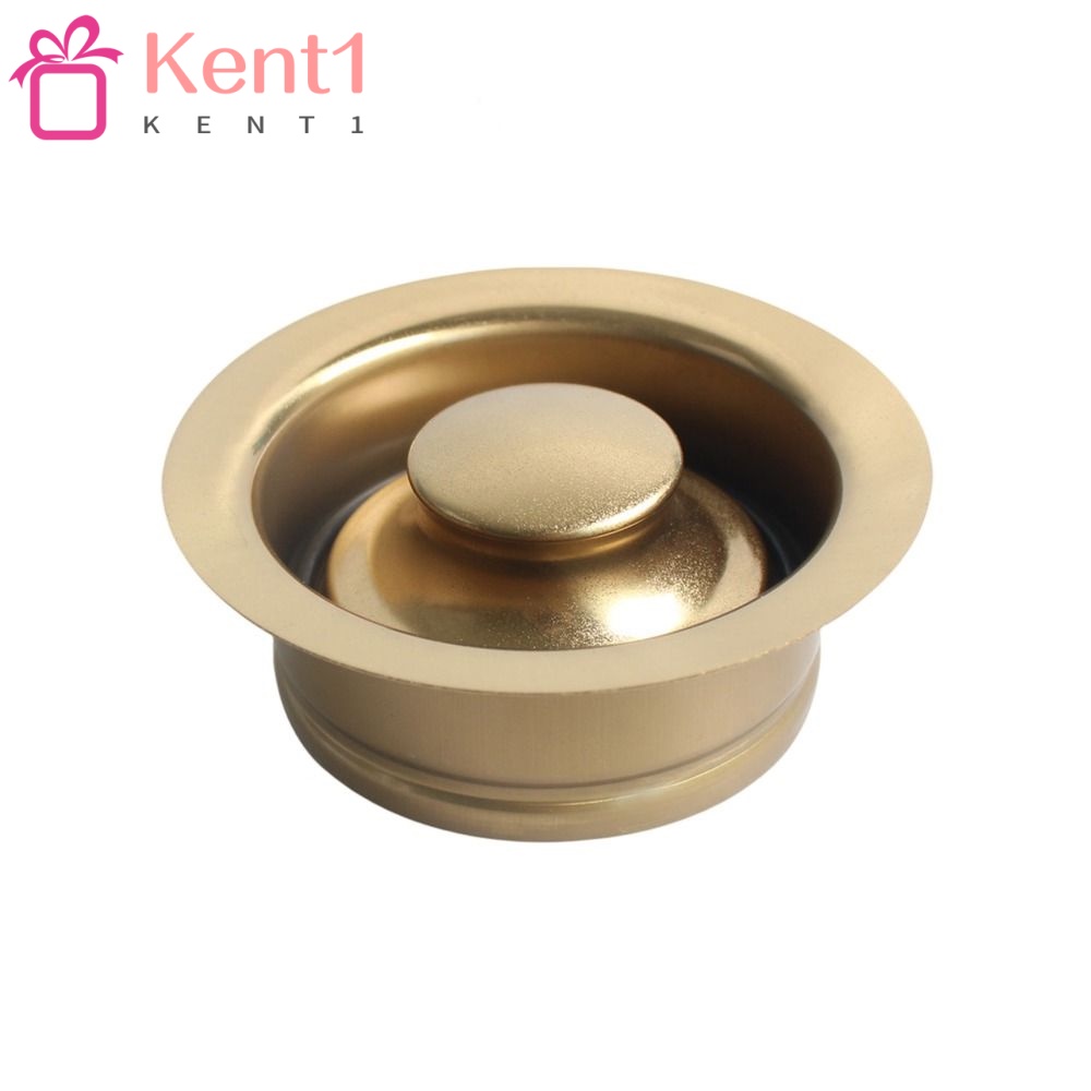 KENT1 Dụng Cụ Lọc Rác Bồn Rửa Chén Bằng Thép Không Gỉ Mạ Vàng 3-1 / 2 Inch