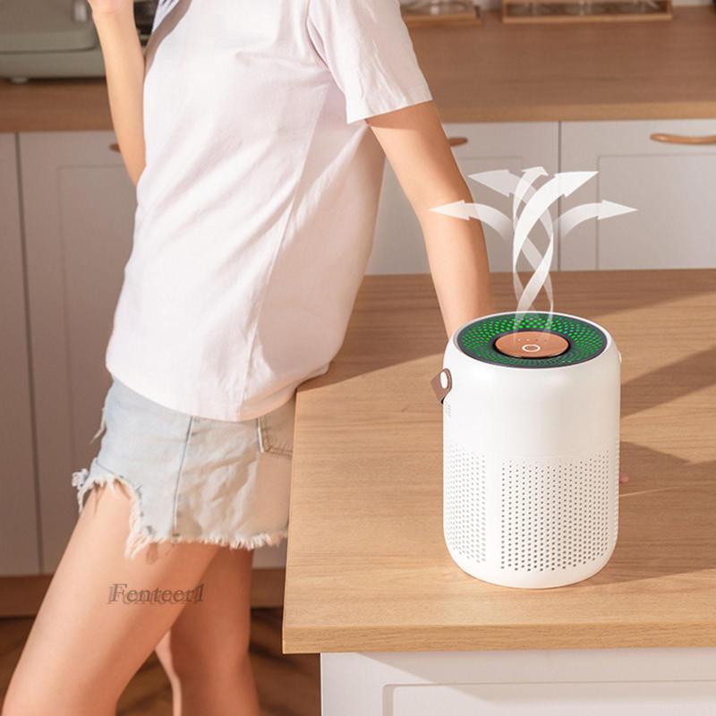 Máy Lọc Không Khí Tự Động Kiểm Tra Chất Lượng Không Khí Với Bộ Lọc HEPA Yên Tĩnh Khử Mùi Hôi Cho Nhà Ở