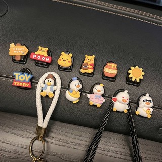 Car Hook Front Row Creative Multi-Functional Car Organizer Storage Sticky Hook Cute Internet Celebrity Car Co-Pilot Hook U2PP
