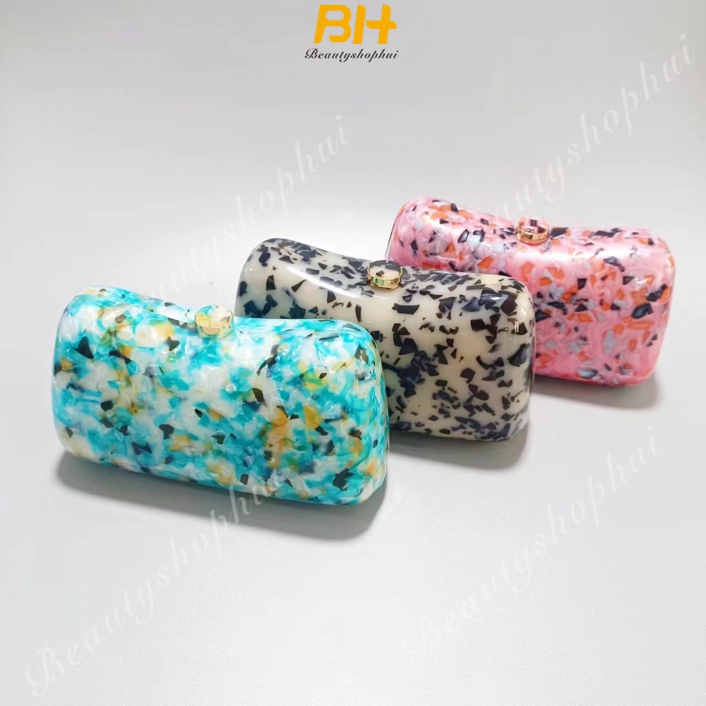 Túi Đeo Chéo Acrylic Nhiều Màu Mới