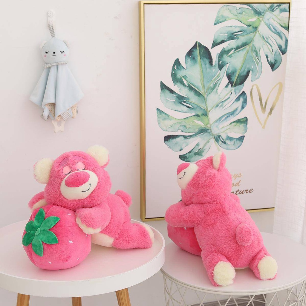 Mới Thú Nhồi Bông Hình Trái Dâu Tây Dễ Thương Cho Bé Gái