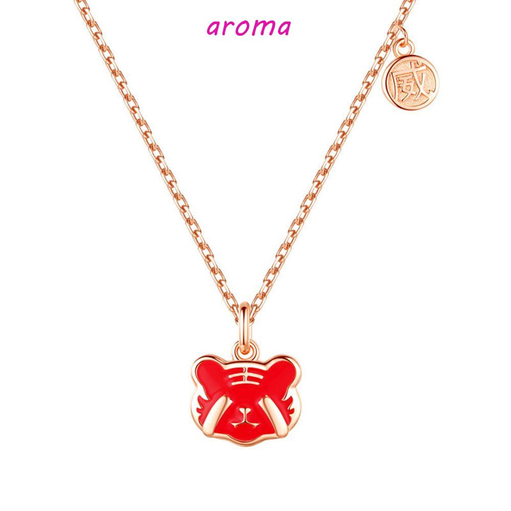 AROMA Vòng cổ Mặt Hình Cung Hoàng Đạo Thời Trang Trung Hoa
