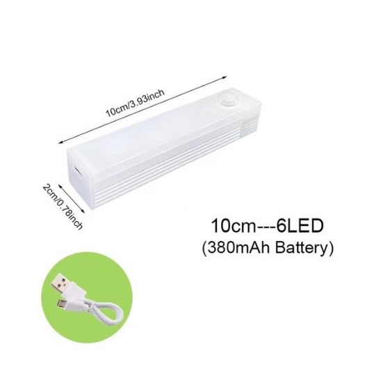 Bộ Đèn LED Để Bàn Cảm Biến Chuyển Động 50CM Sạc Được