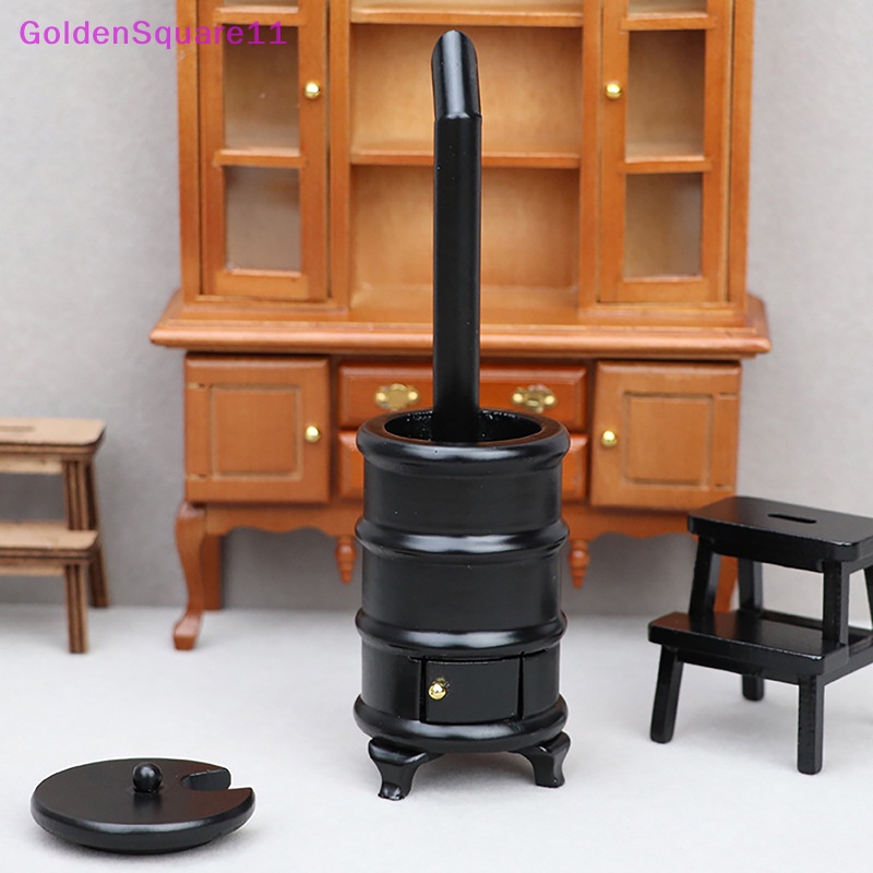 Bếp Lò Mini Tỉ Lệ 1: 12 Dùng Để Trang Trí Nhà Búp Bê