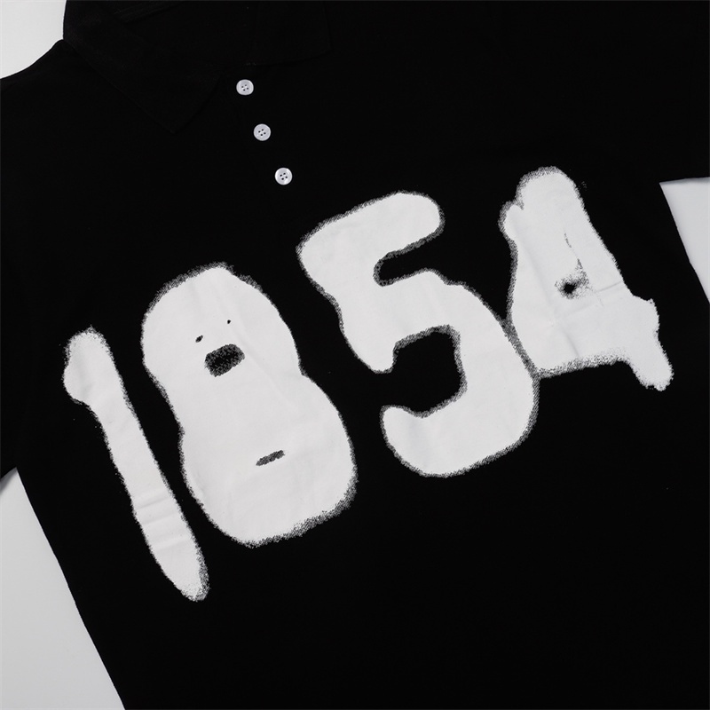 Áo polo L88-2New 023 Có Cổ Thêu Chữ Thời Trang Mùa Xuân