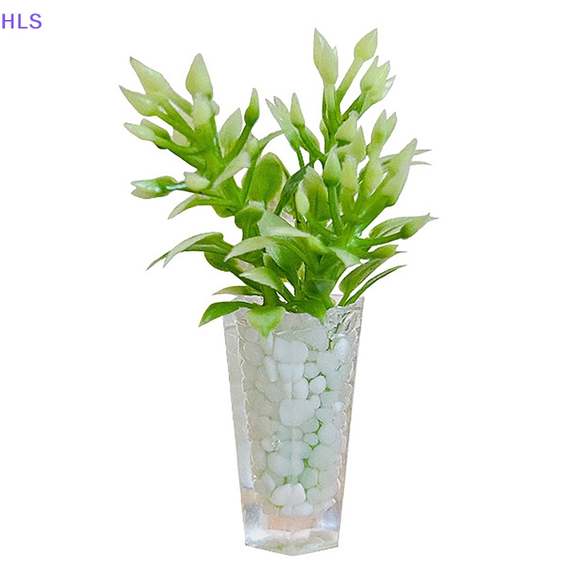 Chậu Kính Trồng Cây Mini Trang Trí Nhà Búp Bê 1: 12