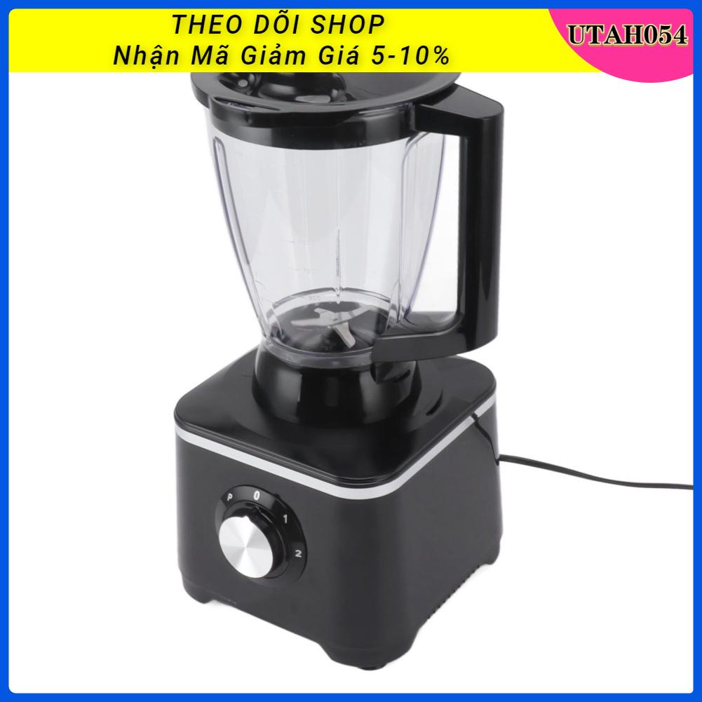 Utah054 Điện 2000W Máy Xay Thực Phẩm Lưỡi Dao Bằng Thép Không Gỉ Lắc Sinh Tố Đa Năng Cao Cấp Cho Gia Đình Nhà Hàng EU 220V
