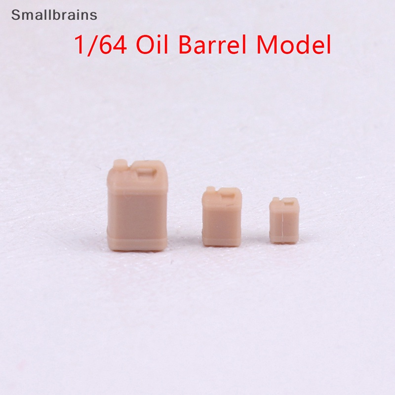 Mô Hình Thùng Dầu Diorama Không Màu Bằng Nhựa Resin Tỉ Lệ 1 / 64