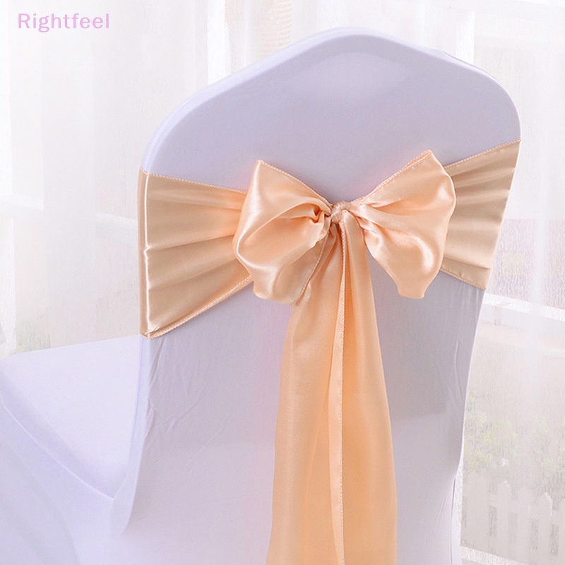 Vỏ Bọc Ghế Thắt Nơ Sa Sash Nhiều Màu Chất Lượng Cao Trang Trí Tiệc Sinh Nhật Khách Sạn Bán Sỉ Mới