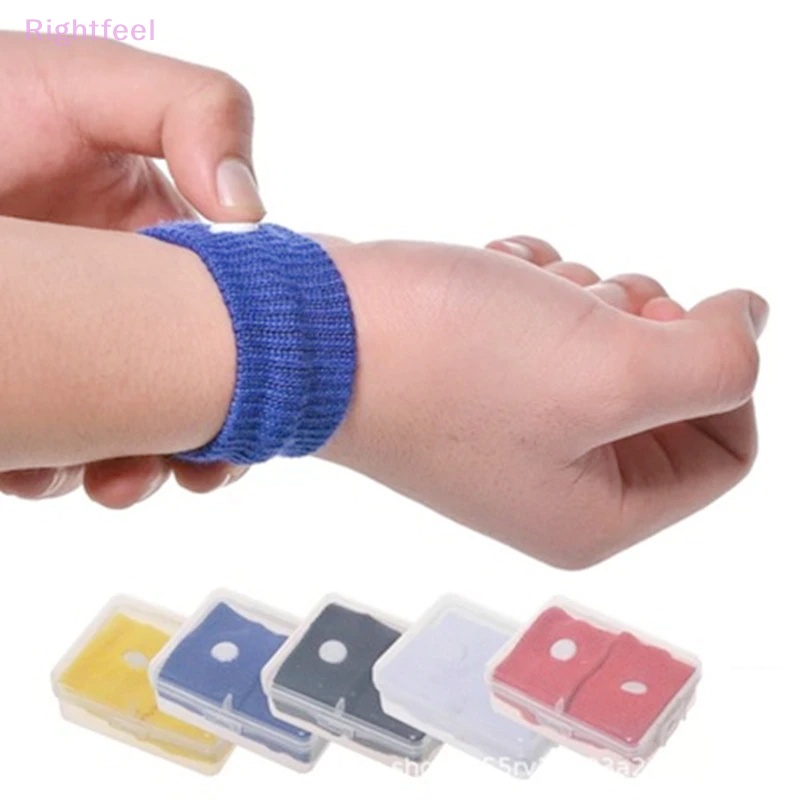 Set 2 Cặp Băng Đeo Cổ Tay Chống Say Tàu Thuyền / Xe Hơi / Máy Bay Mới