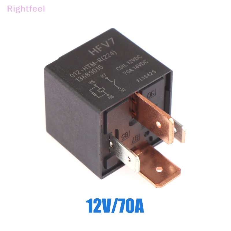 1 Rơ Le HFV7 012-HTM-R 70A 12VDC 4Pins Mới