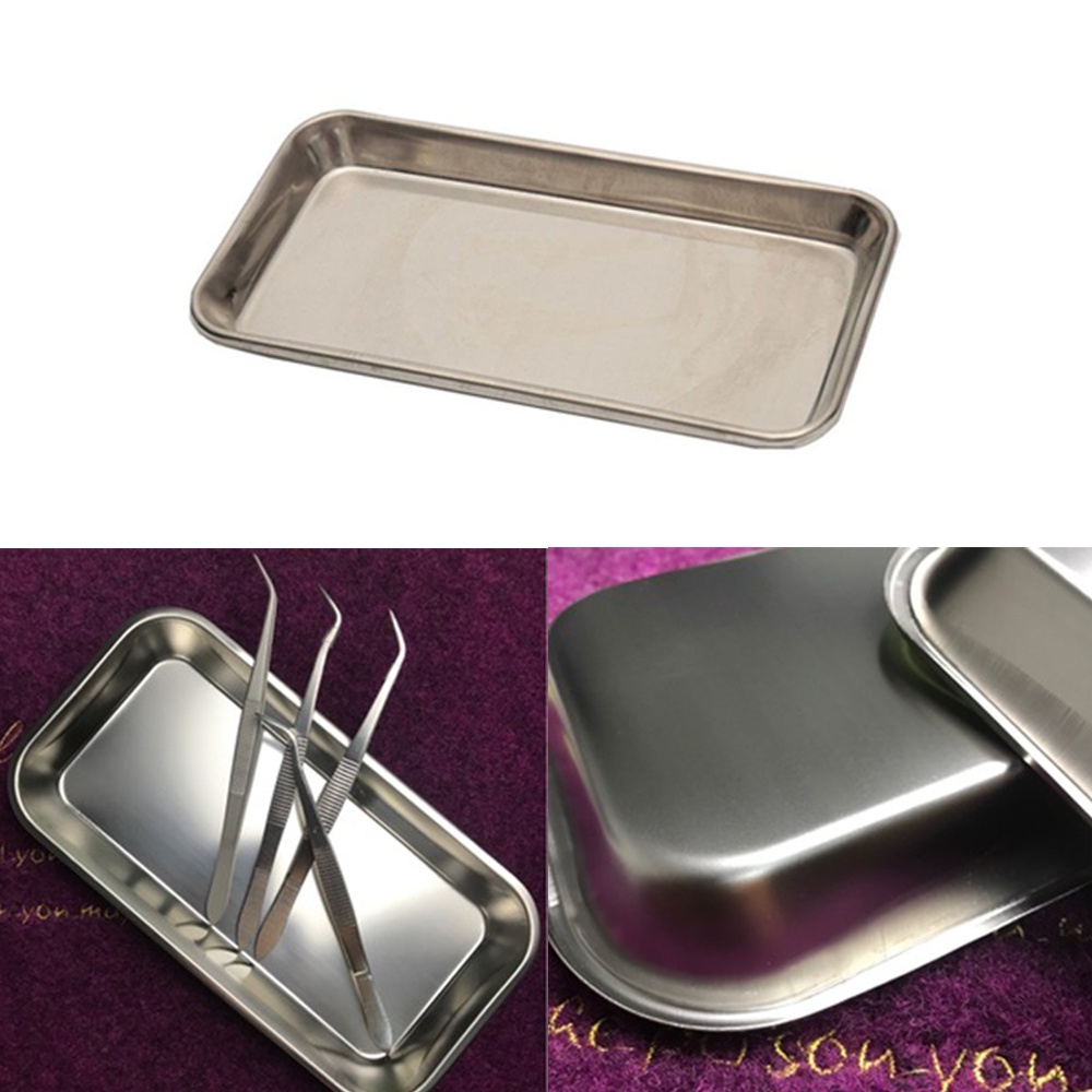 Khay Inox Đựng Dụng Cụ Nha Khoa Chuyên Dụng Tiện Lợi