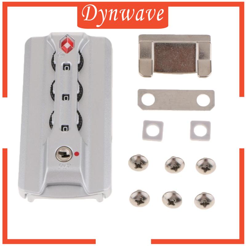 Ổ Khóa Hành Lý 3 Chữ Số Bằng Nhôm Gọn Nhẹ