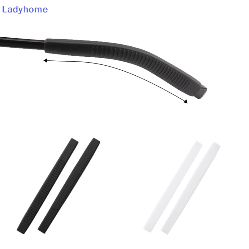 1 Cặp Phụ Kiện Giữ Mắt Kính Bằng Silicon Chống Trượt Tiện Dụng