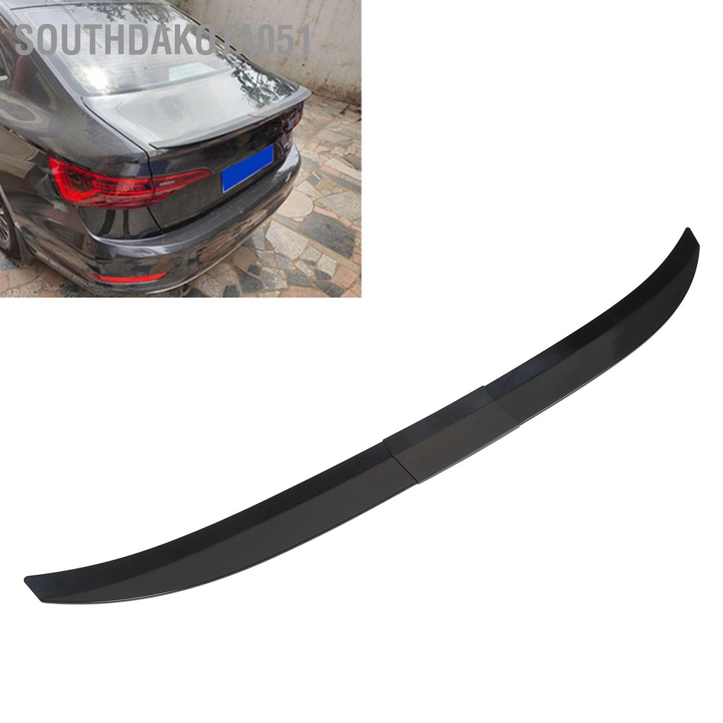 Southdakota051 3 Xẻ Tà Phía Sau Cánh Môi 116 Đến 132Cm Sắp Xếp Hợp Lý Màu Đen Bóng Thân Cây Đa Năng Cho Xe