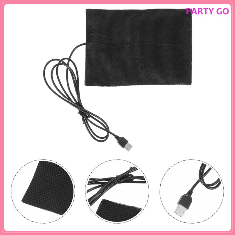 Set 2 Tấm Lót Cách Nhiệt Bằng Silicone Epoxy Cổng USB Tiện Lợi