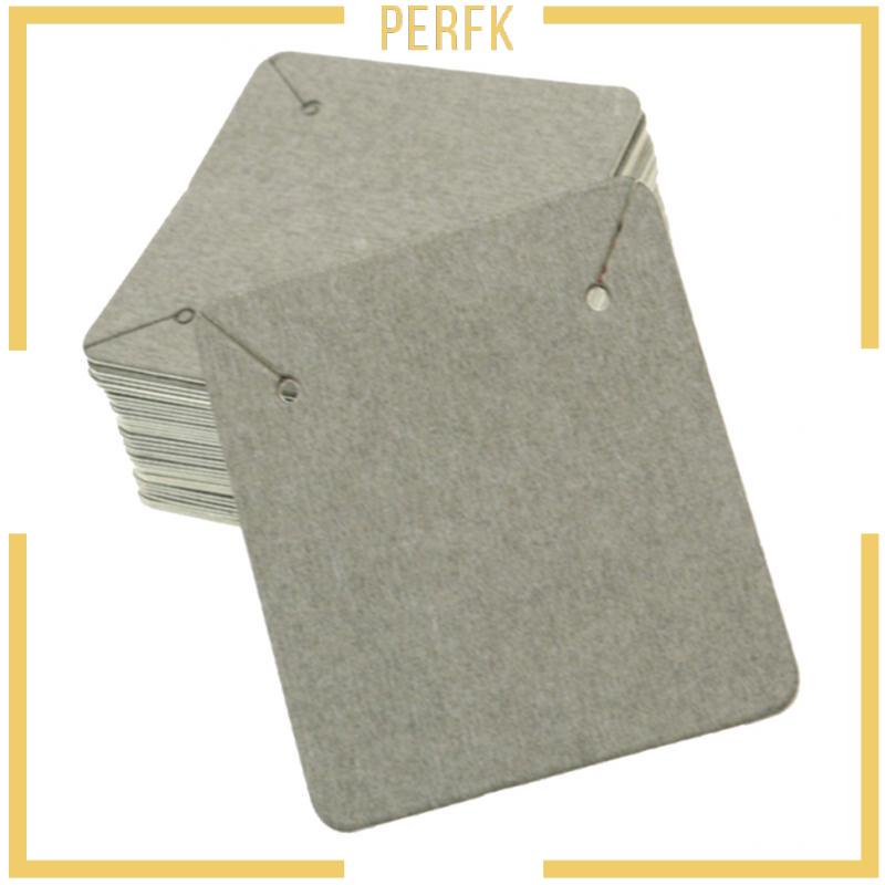 Thẻ Trưng Bày Trang Sức Bông Tai / Vòng cổ 6 Màu Bằng Giấy Kraft