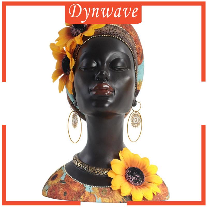 Tượng Người Phụ Nữ Châu Phi Nghệ Thuật Dùng Để Trang Trí Phòng Khách