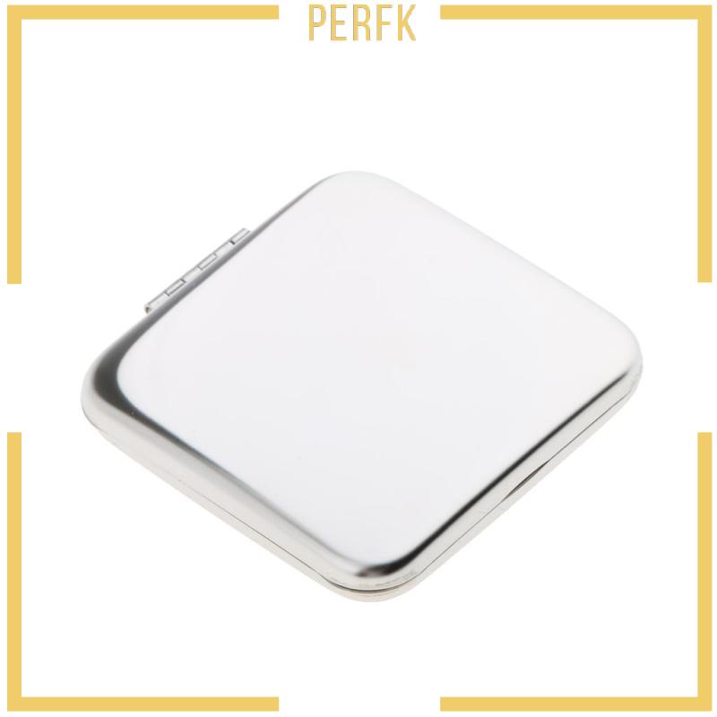 Gương Trang Điểm Phóng Đại 2 Mặt Bằng Thép Không Gỉ Nhỏ Gọn Toàn Diện 1