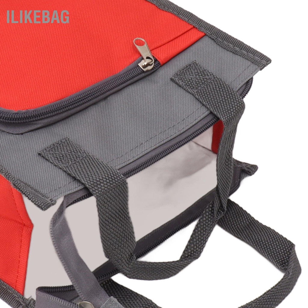 Ilikebag Túi giữ lạnh cách nhiệt Tay cầm mở rộng đựng hàng tạp hóa có thể tái sử dụng cho du lịch đi làm Đi bộ đường dài Giao đồ ăn