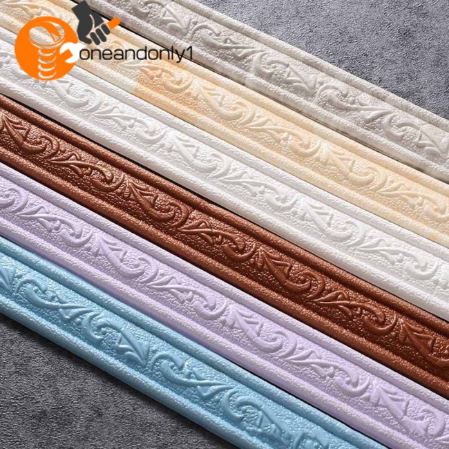 Cuộn Băng Keo Dán Góc Tường / Nền Tv / Trần Nhà Chống Va Chạm 2.3m