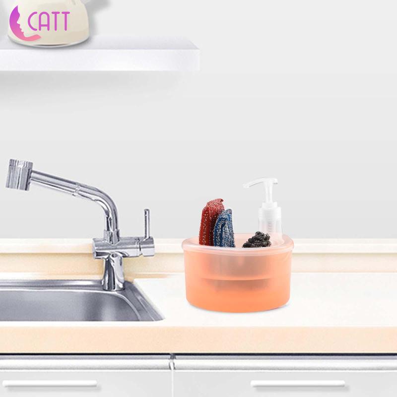 Bình Đựng Xà Phòng Rửa Tay 34oz Kèm Giá Đỡ Và Vòi Xịt Tiện Dụng
