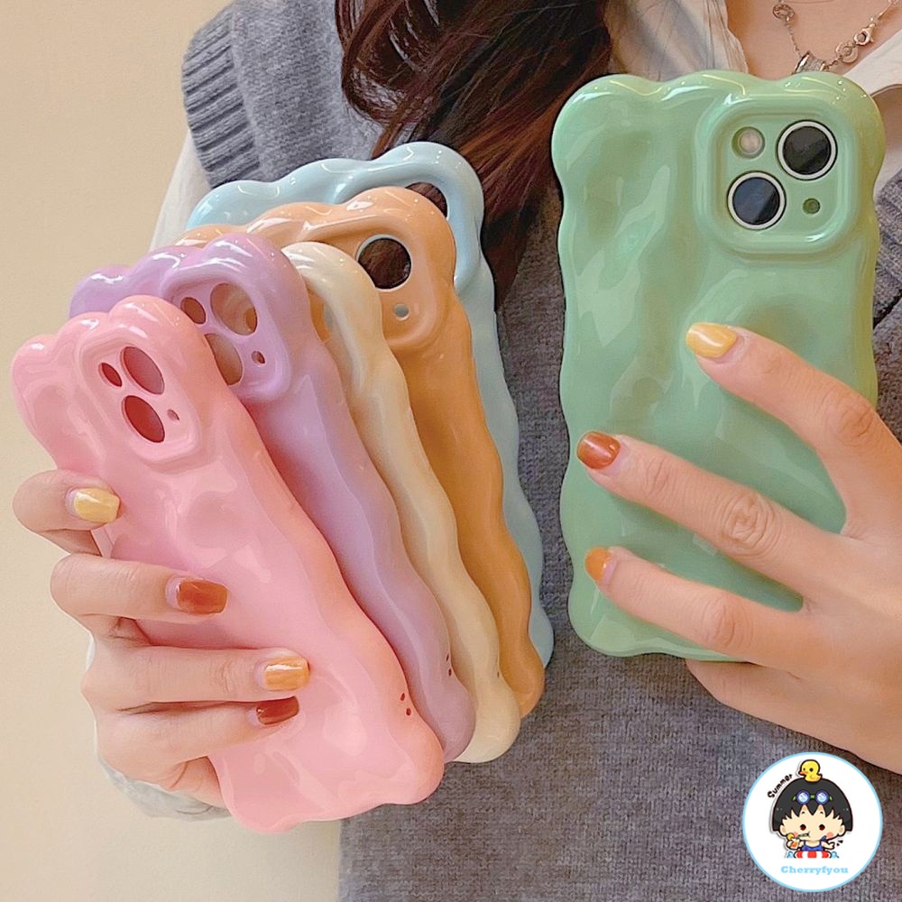 Ốp Điện Thoại TPU Mềm Chống Sốc Màu Trơn Đơn Giản Cho IPhone 11 12 13 14 Pro Max