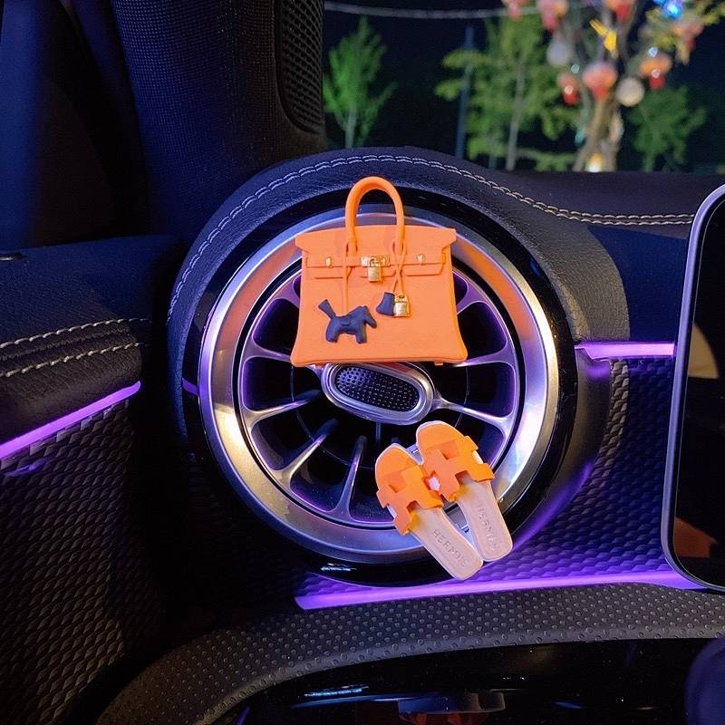 Auto Perfume Aromatherapy Premium Light Luxury Bag Goddess Style Gift Air Outlet Clip Car Interior Design Supplies Brand New aWCm