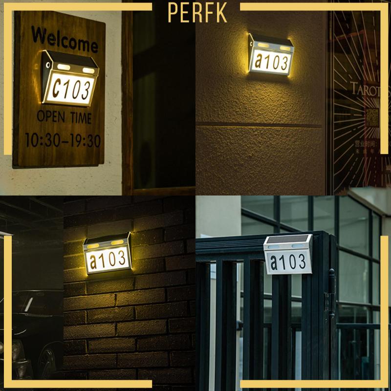 Bảng Số Gắn Cửa Sử Dụng Năng Lượng Mặt Trời