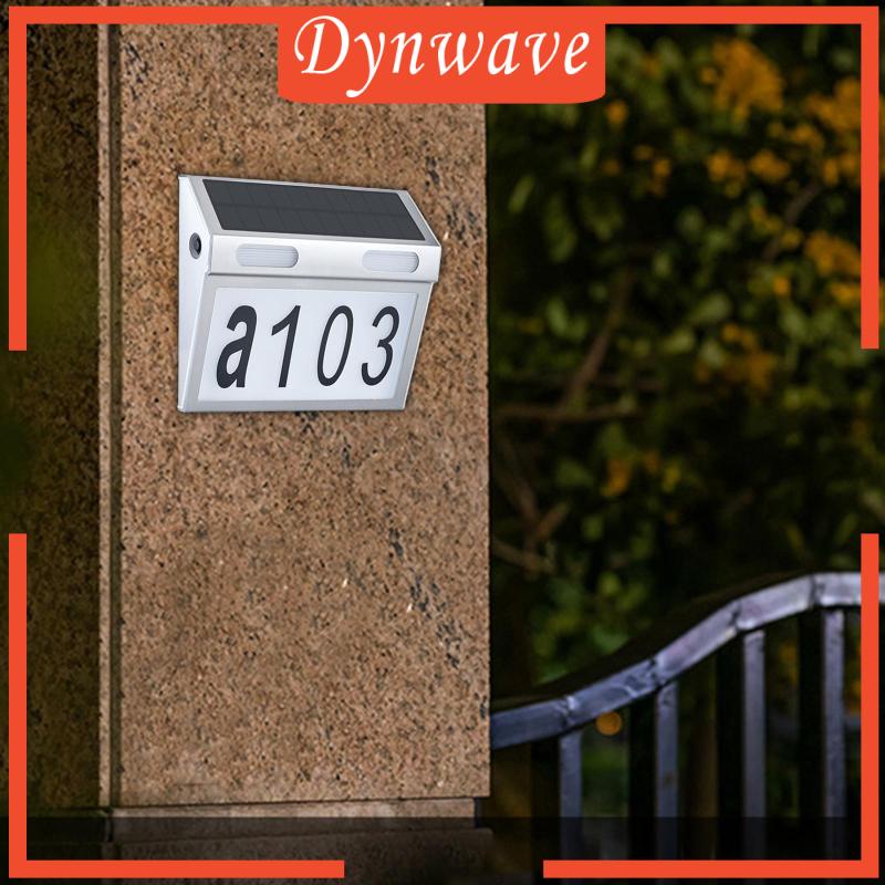 Bảng Số Gắn Cửa Sử Dụng Năng Lượng Mặt Trời